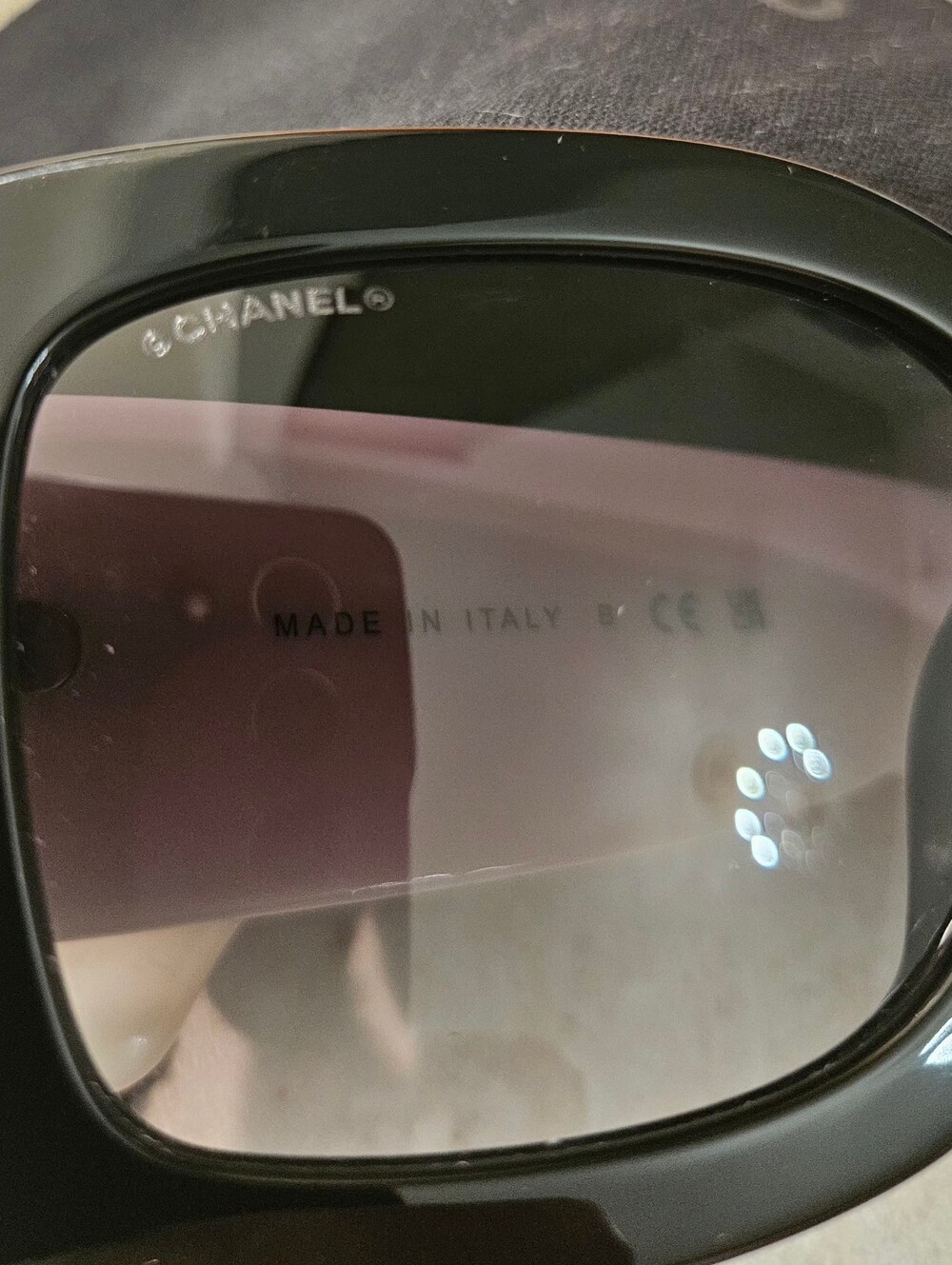 Chanel - Rectangular Sunglasses - Black White Gray Gradient - 5483 - Picture 6 of 12